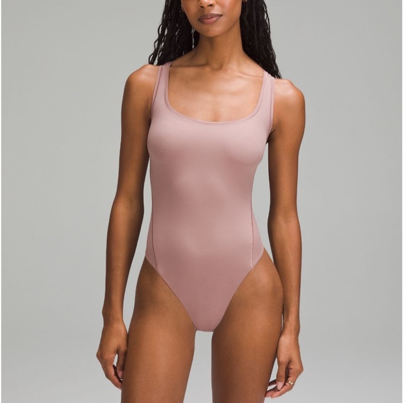 ❤️ Lululemon Wundermost Square Neck Nulu Sleeveless Bodysuit Size M NWT